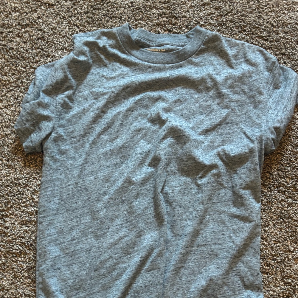 Abercrombie & Fitch blue with Gray accents T-Shirt